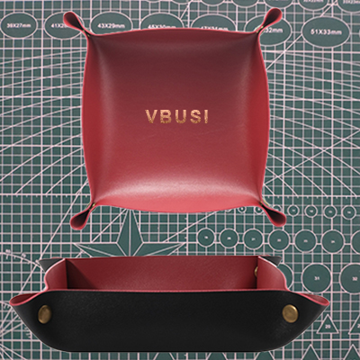 VbusiL6 Recycle Leather Tray