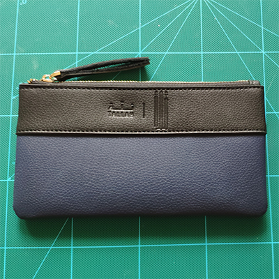 VbusiL13 PU Leather Lady Zipper Hand Wallet