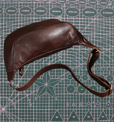 VbusiL28 Nature Vegetable Leather Crossbody Bag