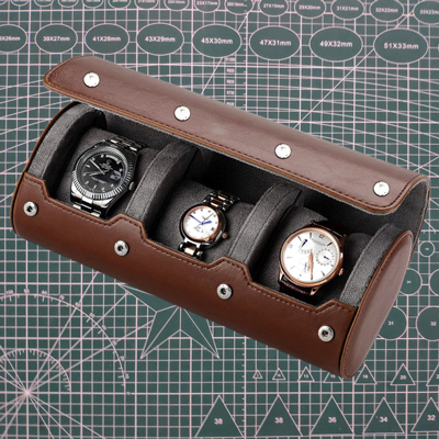 VbusiL32 Luxury Leather Watch Case