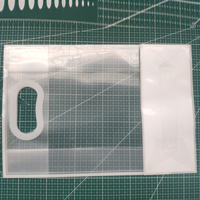 VbusiT4 Transparent TPU or PP Cosmetics HandBag