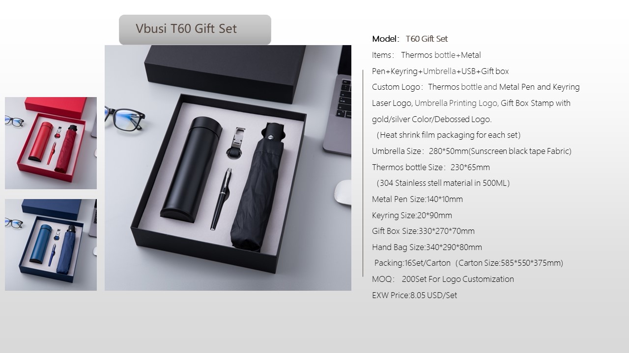 Notebook Style Gift Set
