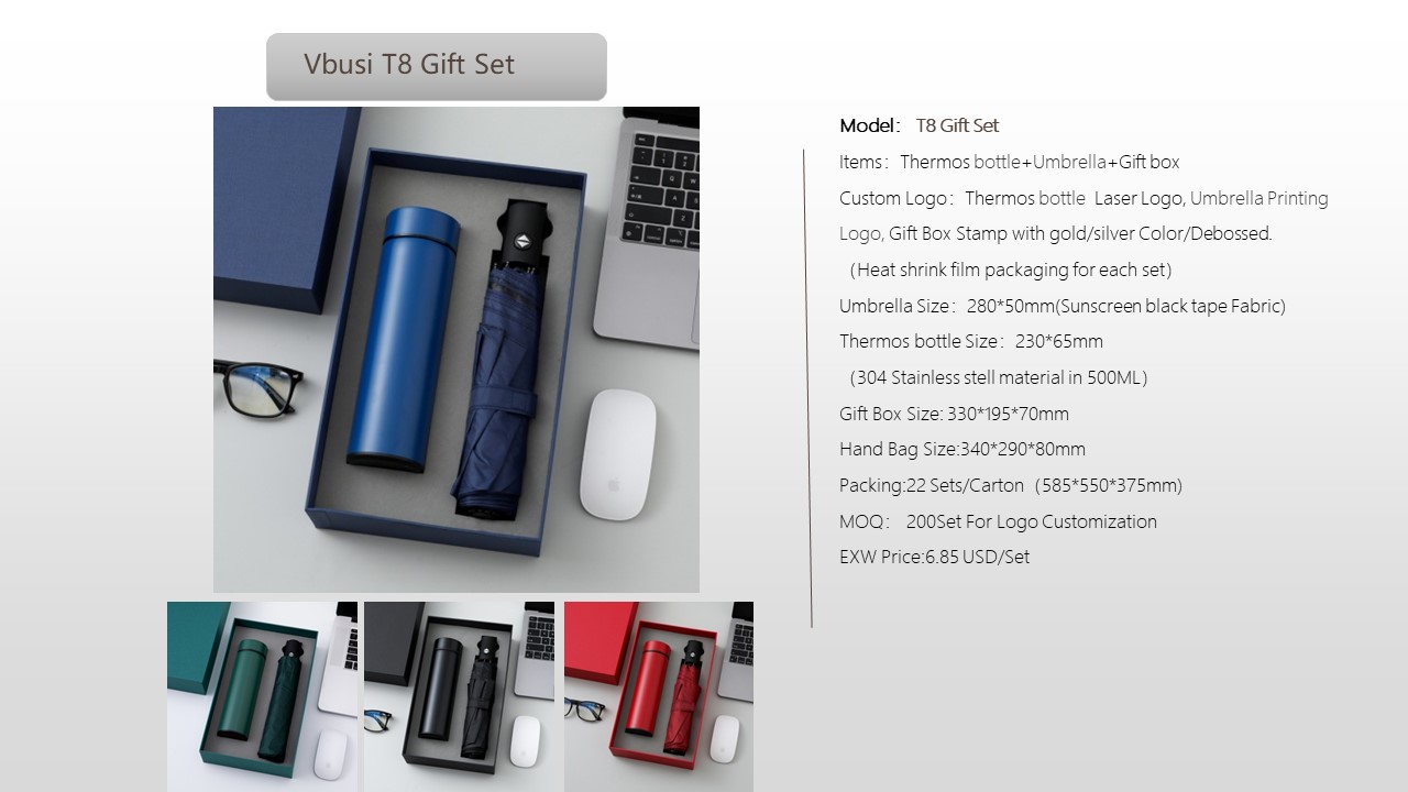 Notebook Style Gift Set